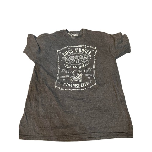 Mens - Guns and Roses - Bravado LARGE Mens Tee - Picture 1 of 1